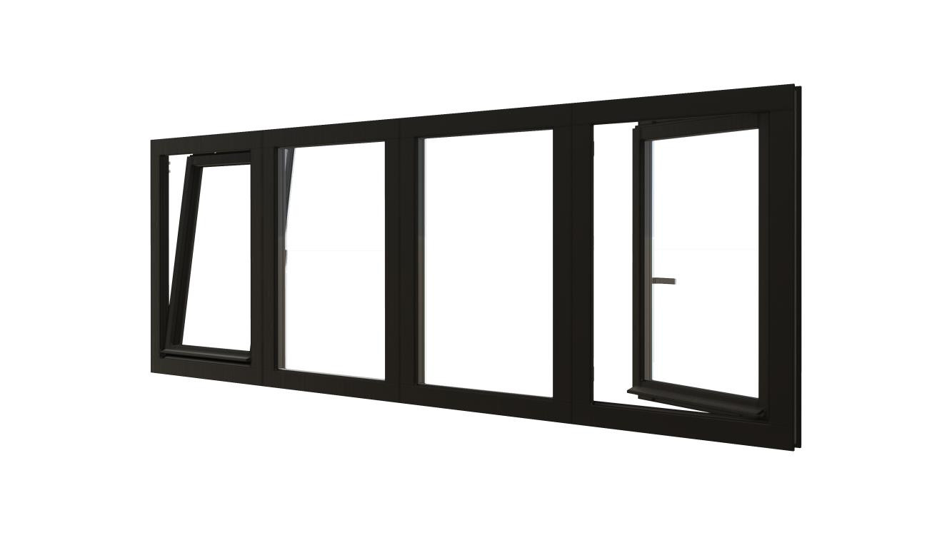 54.0251-Houten-zwart-raam-kozijnen-hardhouten-draai-kiepraam-4-vakken-vast-draaikiepramen-in-schuur-Trendhout
