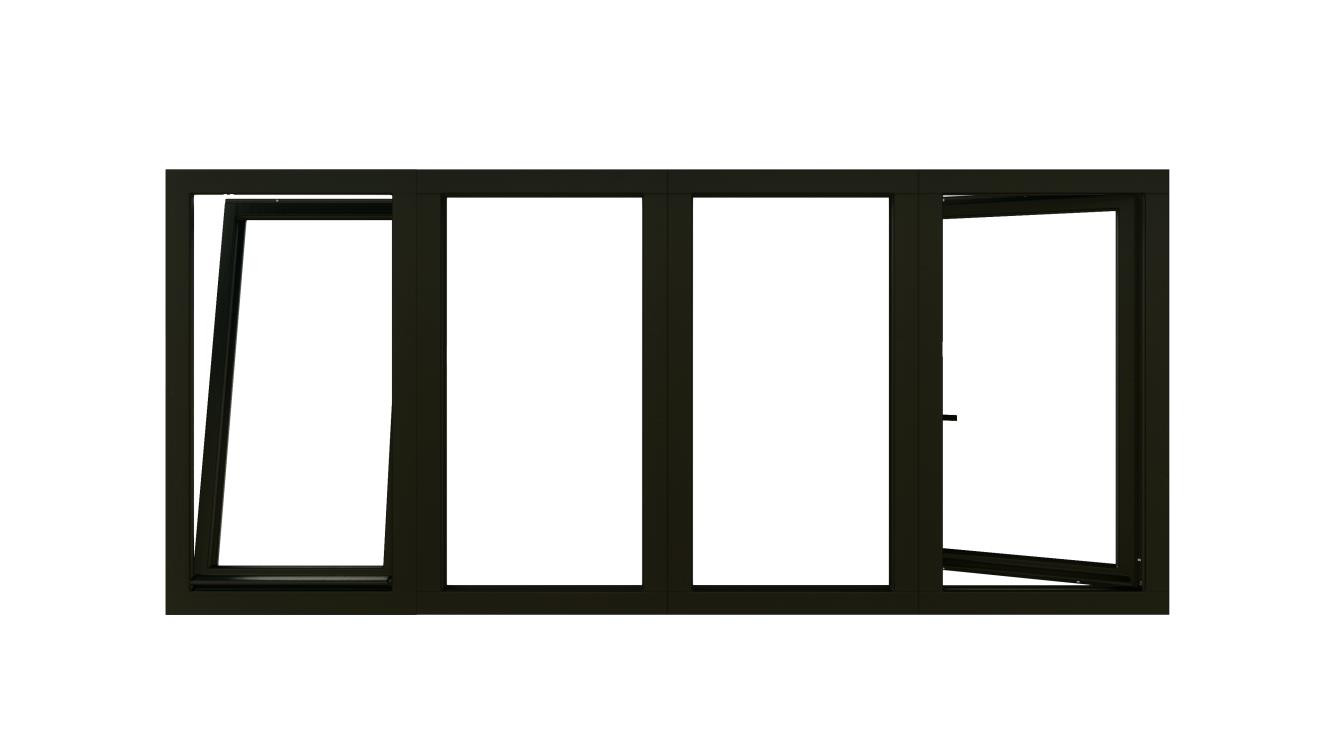 54.0277-Houten-zwart-raam-kozijnen-hardhouten-draai-kiepraam-4-vakken-vast-draaikiepramen-Trendhout