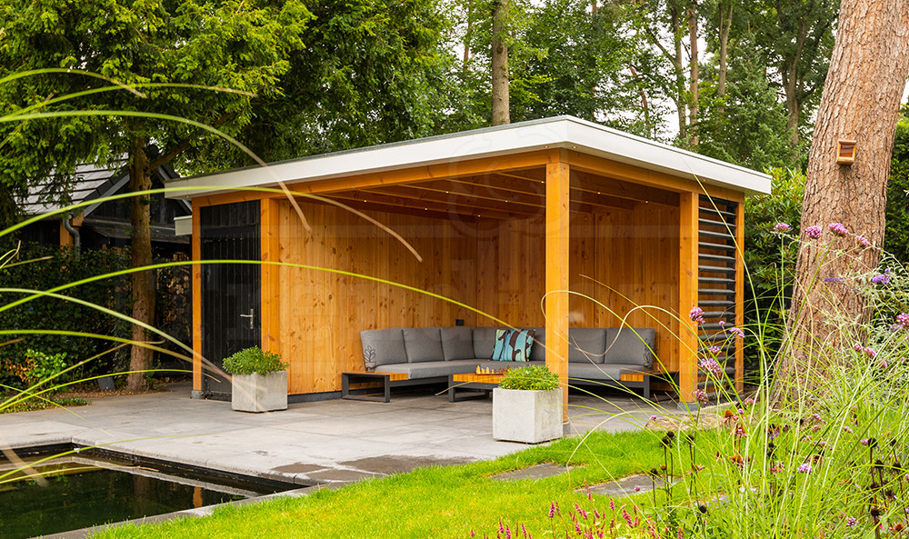 Overkapping Tuin Modern | Premium Maatwerk | Trendhout